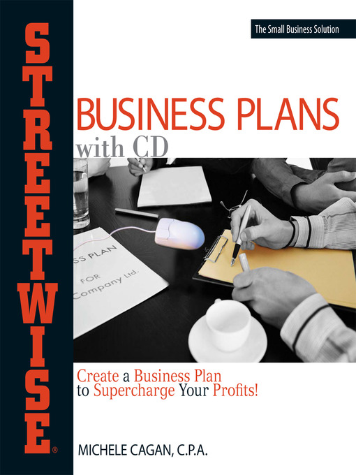 Title details for Streetwise Business Plans by Michele Cagan - Available